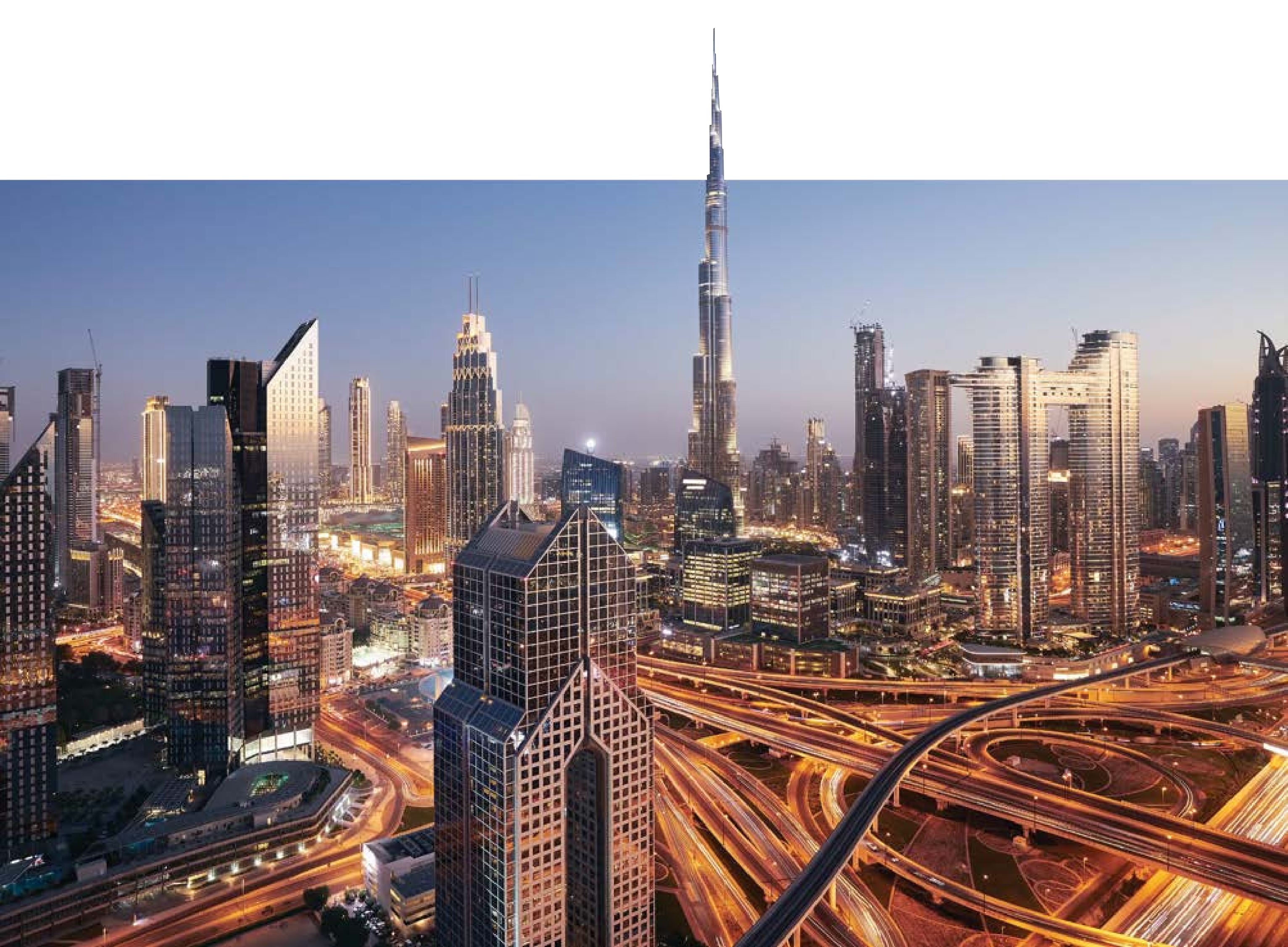 Design Quarter Tower B at d3 - Stunning Dubai skyline view with iconic Burj Khalifa and modern architecture
