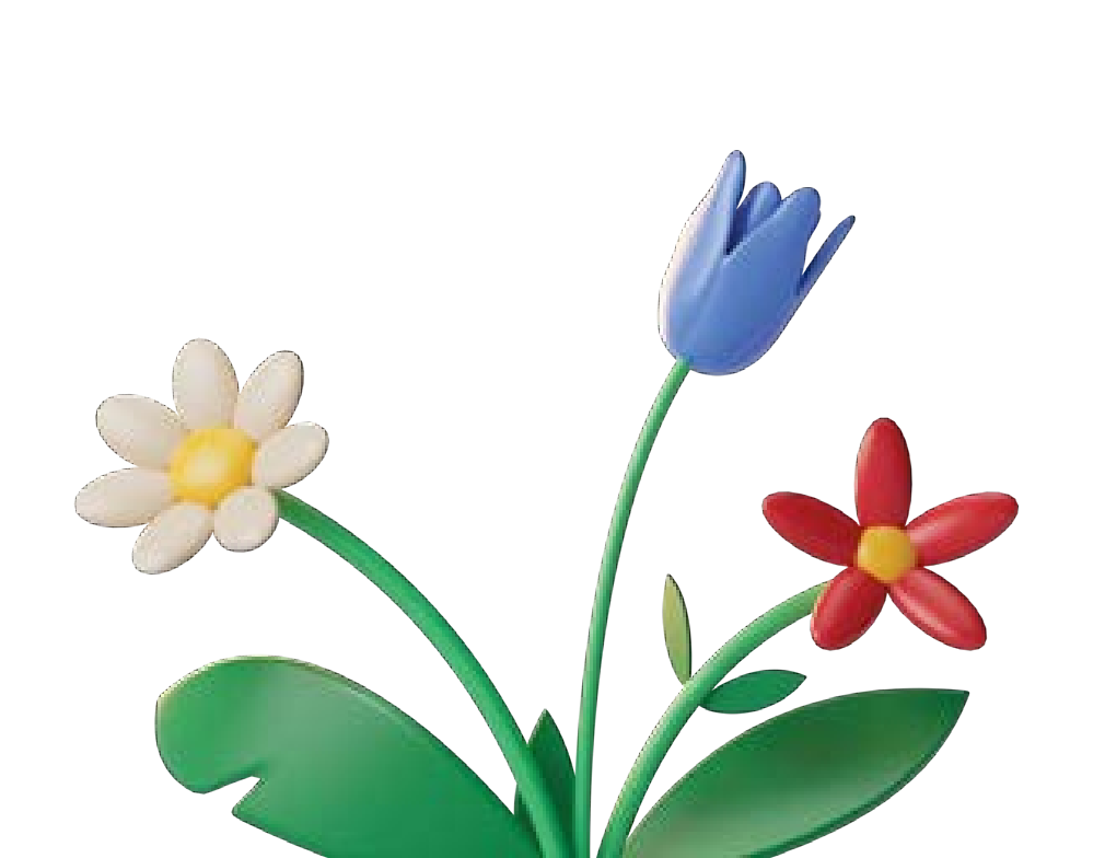 Decorative floral illustration adding elegance to Design Quarter d3